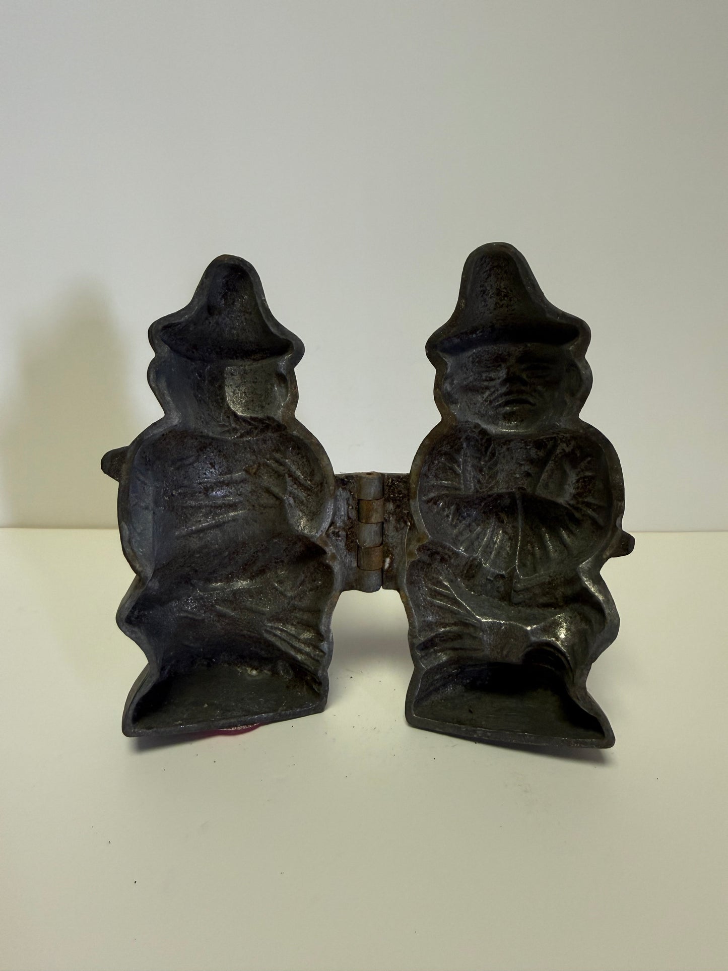 Antique Pewter Ice Cream Mold (Chinese Man)