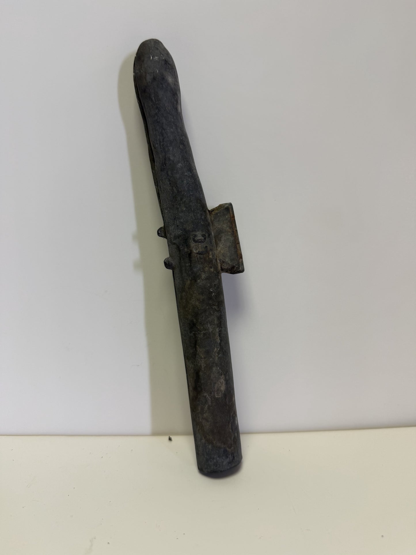 Antique Pewter Ice Cream Mold (Asparagus)