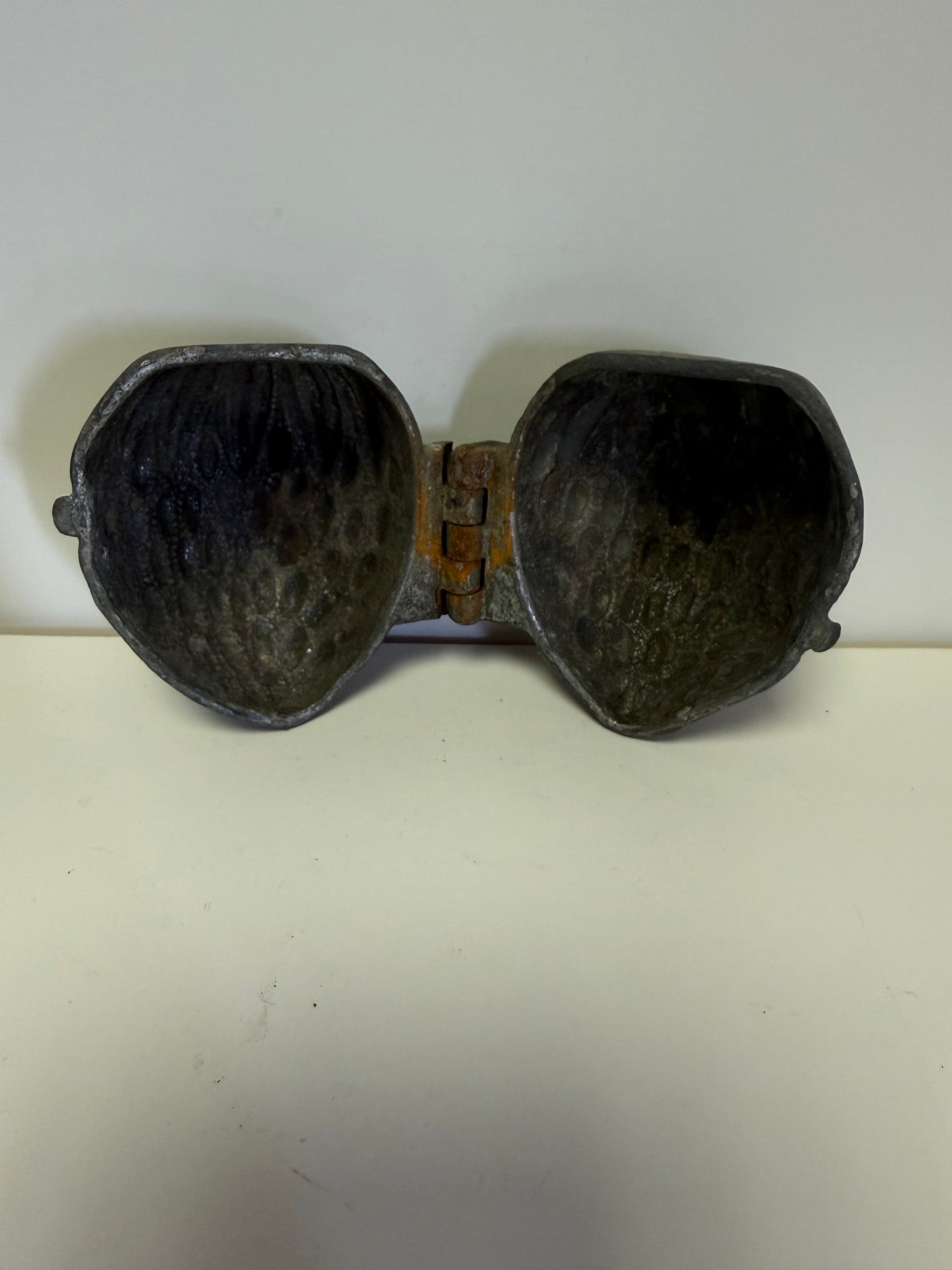 Antique Pewter Ice Cream Mold (Strawberry)