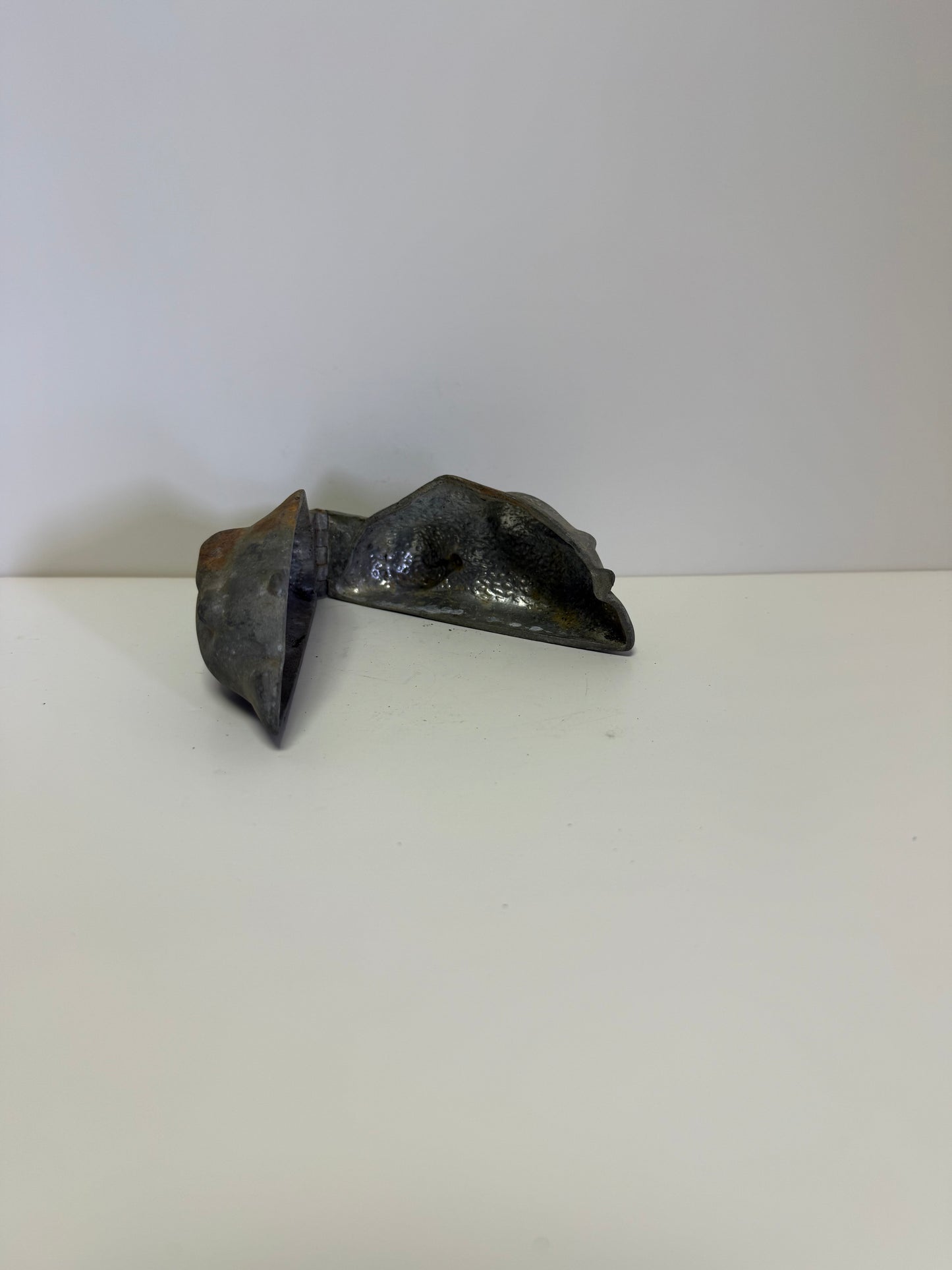 Antique Pewter Ice Cream Mold (Rotisserie Chicken)