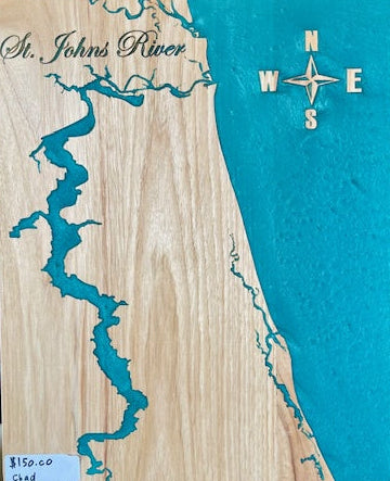 St Johns River Custom Made Wall Art