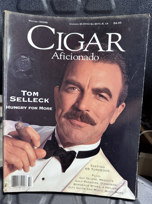 Cigar Aficionado Tom Selleck