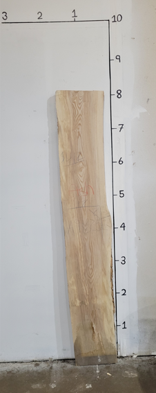 Ash Live Edge Slab A91825E