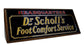 Rare Vintage 1930's Dr. Scholl's Foot Comfort Service Store Display Sign