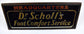 Rare Vintage 1930's Dr. Scholl's Foot Comfort Service Store Display Sign