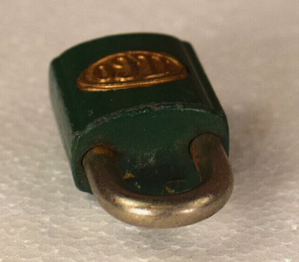 Vintage Collectible ILCO Padlock Illinois Lock Co. - No Key