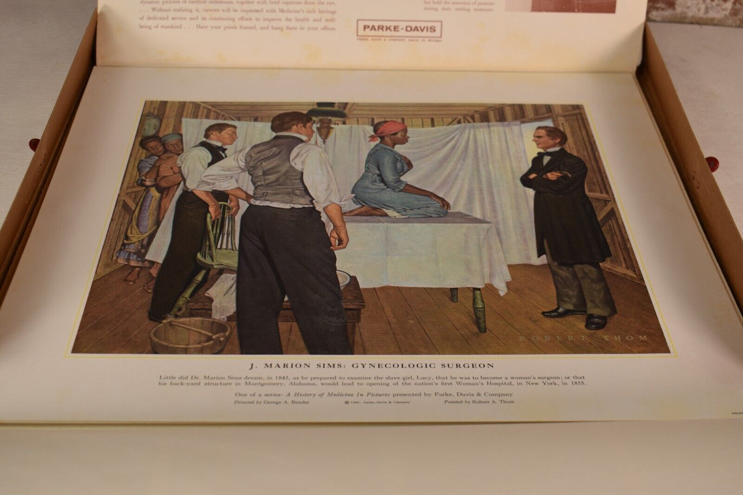 Vintage A History of Medicine Complete Series 1-8, by Parke, Davis, & Co.