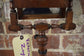 Antique Wooden Victorian Zograscope Adjustable Magnifying Mirror